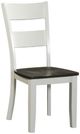 American Wholesale Furniture 5-Piece Gray Dining Set with White Base-3