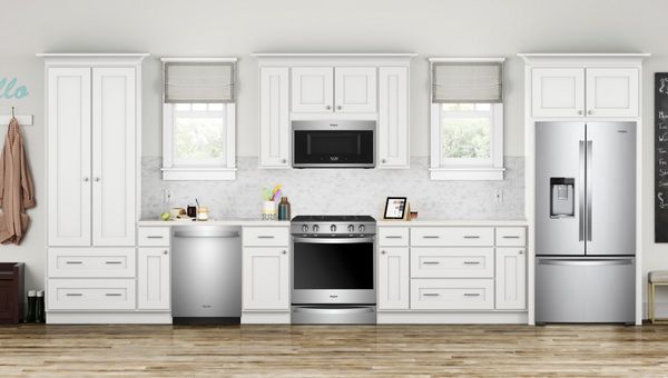 Whirlpool 30" Fingerprint-Resistant Stainless Steel Smart Slide-In Gas Range