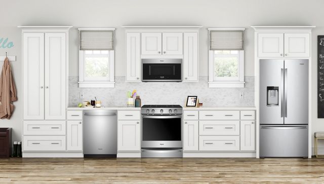 Whirlpool® 30" Fingerprint-Resistant Stainless Steel Smart Slide-In Gas Range-4