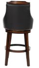 Homelegance® Bayshore Burnished Oak/Dark Brown Swivel Pub Height Chair-4