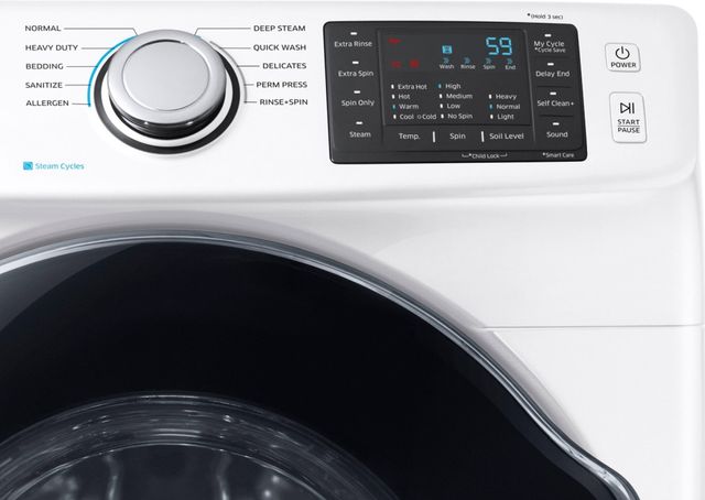 Samsung 4.5 Cu. Ft. White Front Load Washer-3