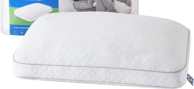 Sealy® Essentials™ Custom Comfort Hybrid Fill Standard Bed Pillow-3