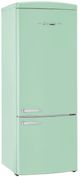 Unique Appliances Classic Retro 28" 17 Cu. Ft. Summer Mint Green Counter Depth Bottom Freezer Refrigerator-0