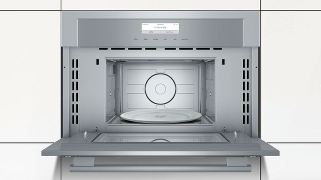 Thermador® Masterpiece® 1.6 Cu. Ft. Stainless Steel Built in Microwave-3