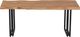 Porter International Designs Manzanita Natural W Base Dining Bench-1