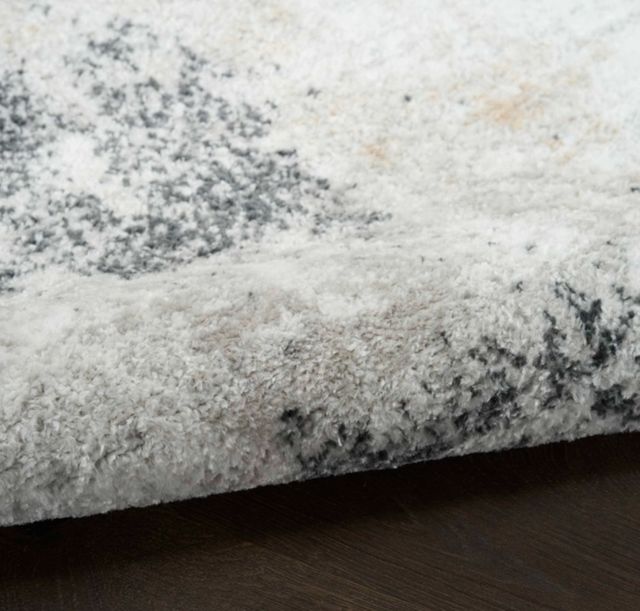 Nourison Home™ Dekor DEK07 Gray Charcoal 5'x7' Style 4 Area Rug-3