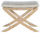 Hooker® Furniture Retreat Dune/Jafar Gray Stool Bed Bench-2