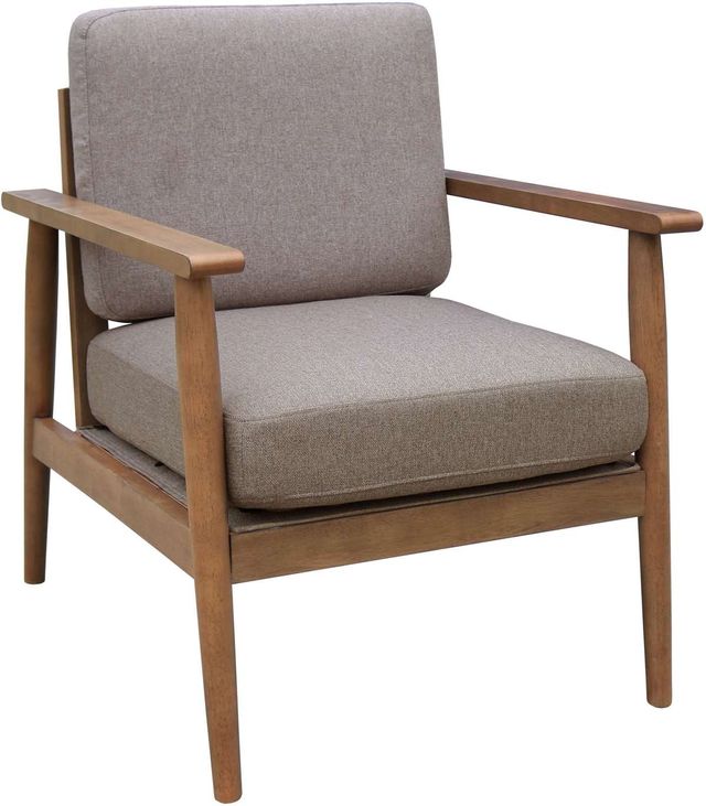 Signature Design by Ashley® Bevyn Light Beige Accent Chair-0