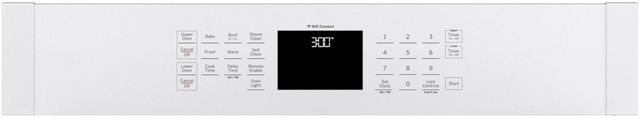 GE® 30" White Electric Built In Double Oven-4