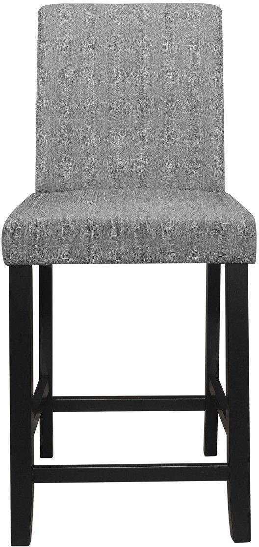 Mazin Furniture Adina Black/Gray Counter Chair-1