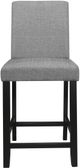Mazin Furniture Adina Black/Gray Counter Chair-1