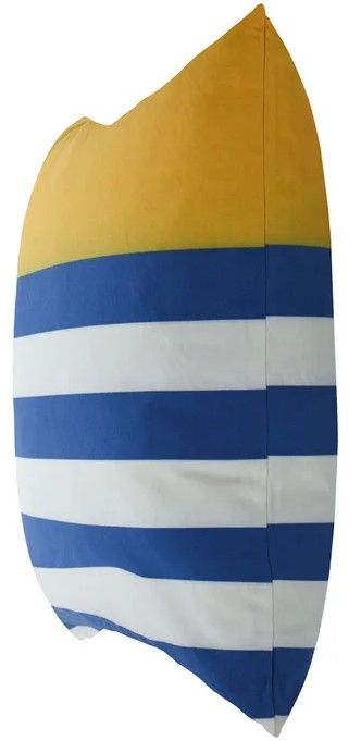 Stylecraft Dann Foley Lifestyle Blue/White/Yellow Pillow-1