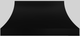 Vent-A-Hood® Designer Series 66" Black Island Range Hood-0