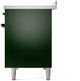 Ilve® Nostalgie II Series 48" Emerald Green Pro Style Induction Range-3