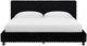 Signature Design by Ashley® Birmonton Black Queen Upholstered Bed-1