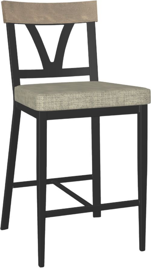 Amisco Customizable Lawrence Upholstered Counter Stool-0