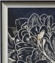 Stylecraft Golden Flower Folklore II Black/Silver Wall Art -2