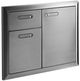 LYNX® Professional Ventana 30" Stainless Steel Door Drawer Combination-3