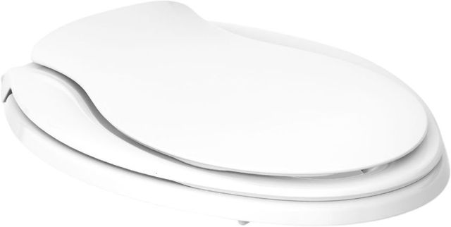 KOHLER® Transitions® White Nightlight Readylatch® Quiet-Close™ Elongated Toilet Seat-0