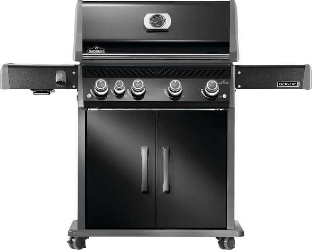 Napoleon Rogue® PRO 525 5-Burner Black Freestanding Natural Gas Grill-0