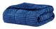 Olliix by Premier Comfort Parker 60" x 70" Navy Corduroy Plush Down Alternative Throw-0