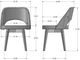Amisco Customizable Scheila 23'' Dining Side Chair-2