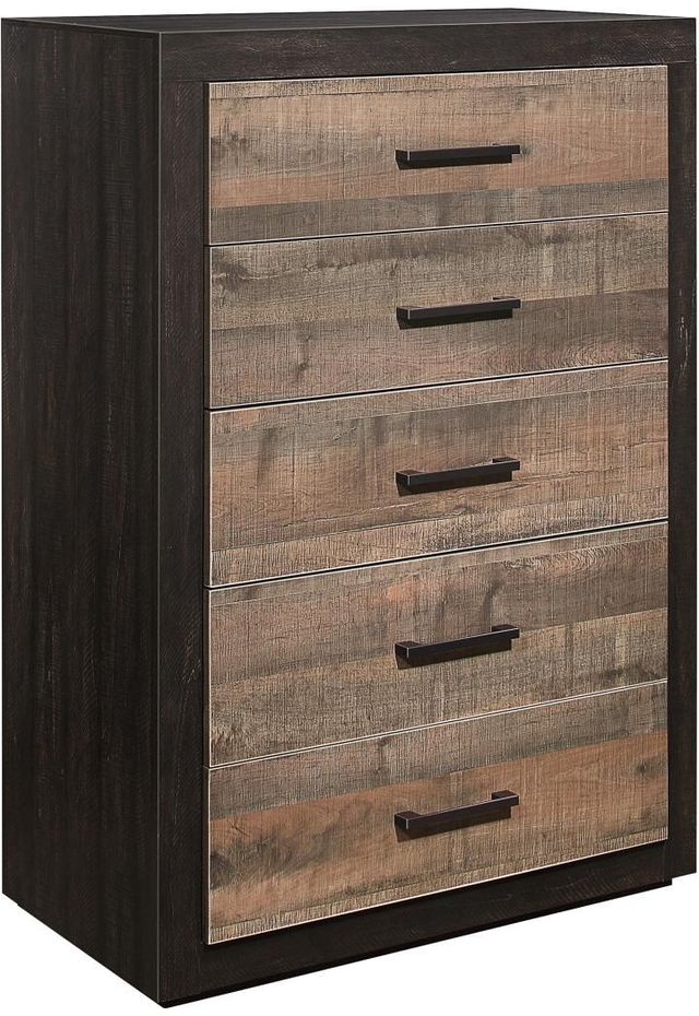 Mazin Furniture Miter Dark Ebony Chest-0