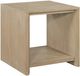 Bernards Citrine Beige End Table-0