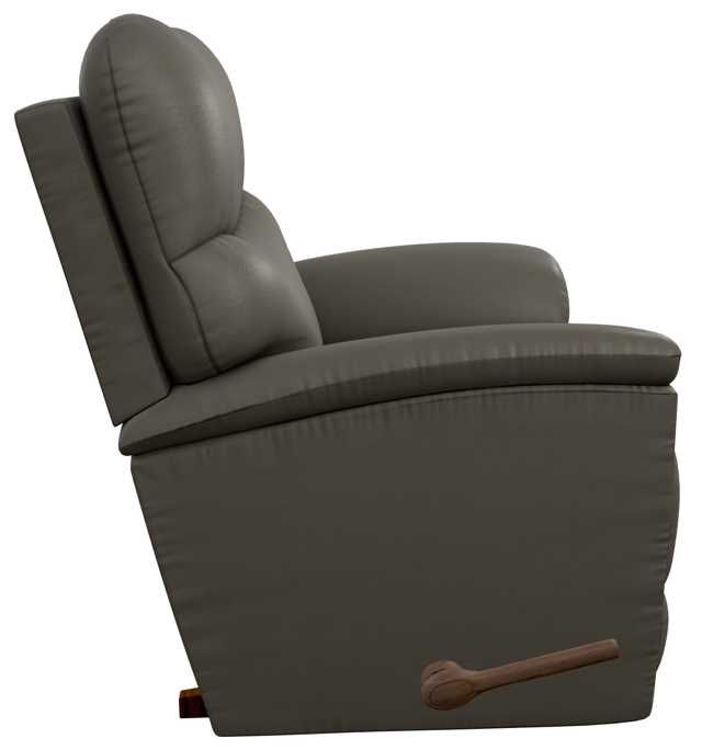 La-Z-Boy® Trouper Tar Manual Rocking Recliner-2