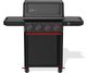Weber® Spirit® EPX-425 Stealth® Edition 4-Burner Matte Black Smart Freestanding Natural Gas Grill-0