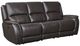 Steve Silver Co. Alexandria 3-Piece Chocolate Leather Power Reclining Set-3
