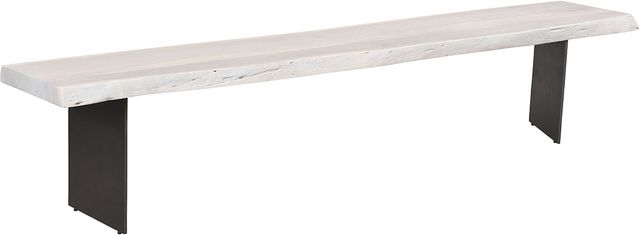 Moe's Home Collection Evans White Dining Bench-1
