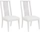 Riverside Furniture Hepburn 2-Piece Platinum Drift Dining Side Chair Set-0