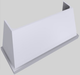 Vent-A-Hood® Designer Series 66" White Wall Mounted Range Hood-1