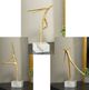 StyleCraft Norman Wyatt Home Gold/White Decorative Objects-2