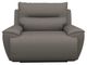 La-Z-Boy® Palmer Pewter Power Reclining Chair and a Half with Headrest-1