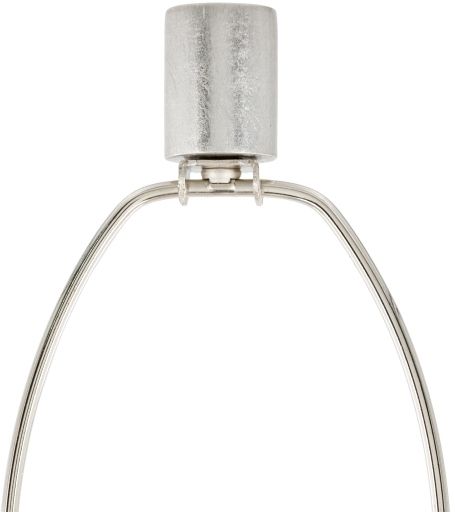 Surya Moonstruck Silver/White Lamp-3