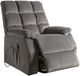 ACME Furniture Ipompea Gray Power Recliner with Power Lift and Massage-0