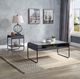 ACME Furniture Raziela Gray End Table with Black Base-3