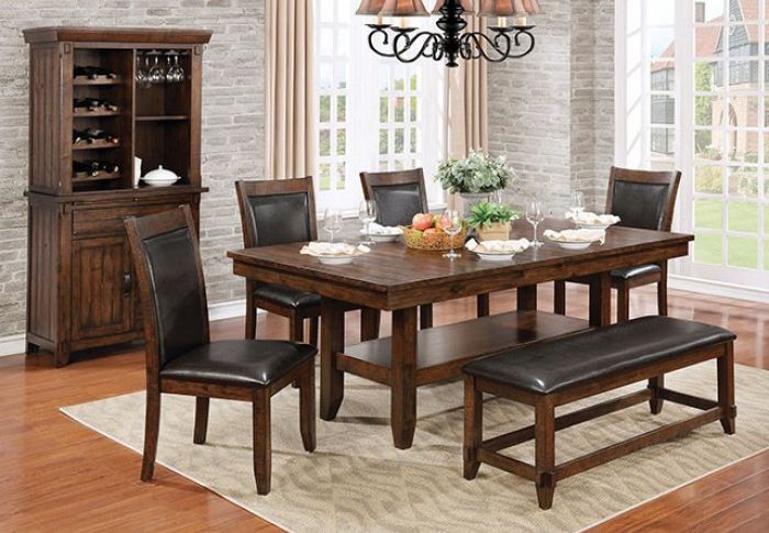 Meagan I Wood Round Dining Table - Thumbnail 3
