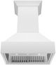 ZLINE 30" Rustic Bright White Finish Wooden Wall Mounted Range Hood-3