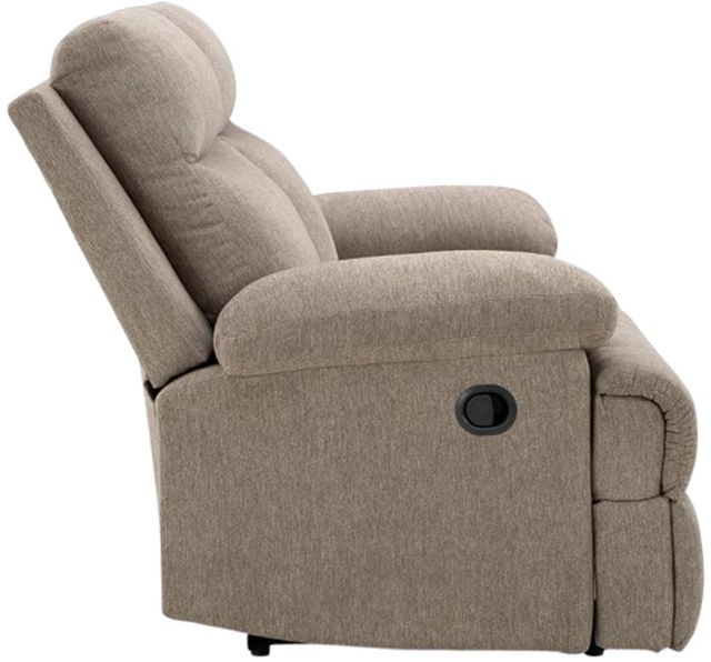 Signature Design by Ashley® Tarrant Mocha Manual Reclining Loveseat-3