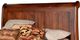 Daniel's Amish® Lewiston Queen Sleigh Bed With Low Footboard-1