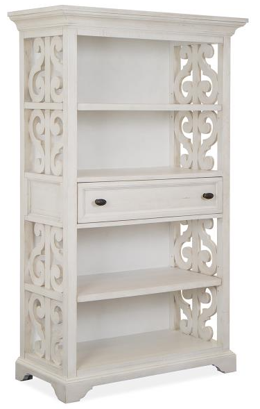 Magnussen Home® Bronwyn Alabaster Bookcase-1
