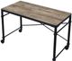ACME Furniture Oklarth Black/Rustic Oak Writing Desk-4