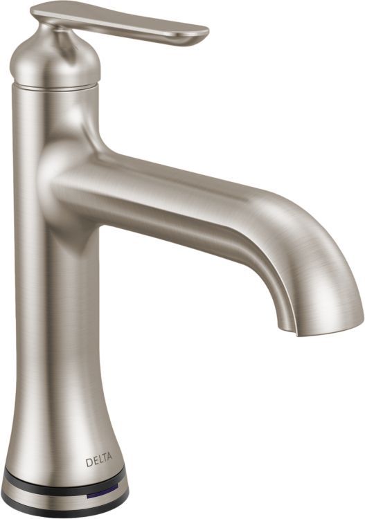 Delta Bonacci™ Stainless Single Handle Bathroom Faucet with Touch20 with Touchless Technology-0