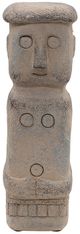 A & B Home Stone Gray 13" Vintage Stone Tribe Figure-0