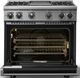 Viking® 7 Series 36" Antique Bronze Pro Style Natural Gas Range with Griddle-1
