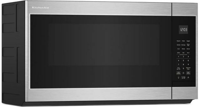 KitchenAid® 2.2 Cu. Ft. PrintShield Stainless Over The Range Microwave-9