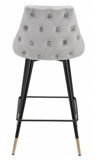 Zuo® Modern Piccolo Gray Counter Chair-1